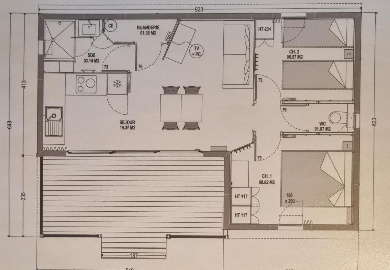 Chalet Etxetxoa, De 1 A 4 Personnes Avec Climatisation, Terrain Prive Et Piscine 아스파랑 외부 사진